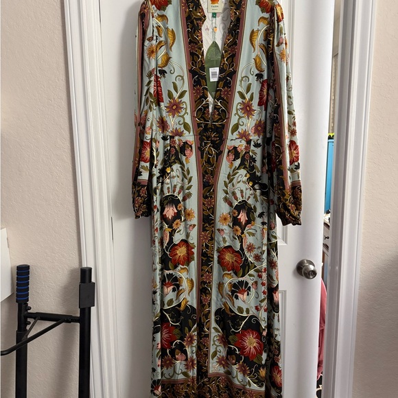 FARM Rio Dresses & Skirts - NWT Farm Rio Long Floral Patterned Maxi Dress